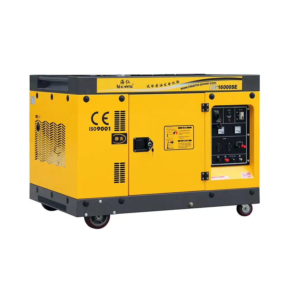 40ft container low price silent three  phase AC diesel generator