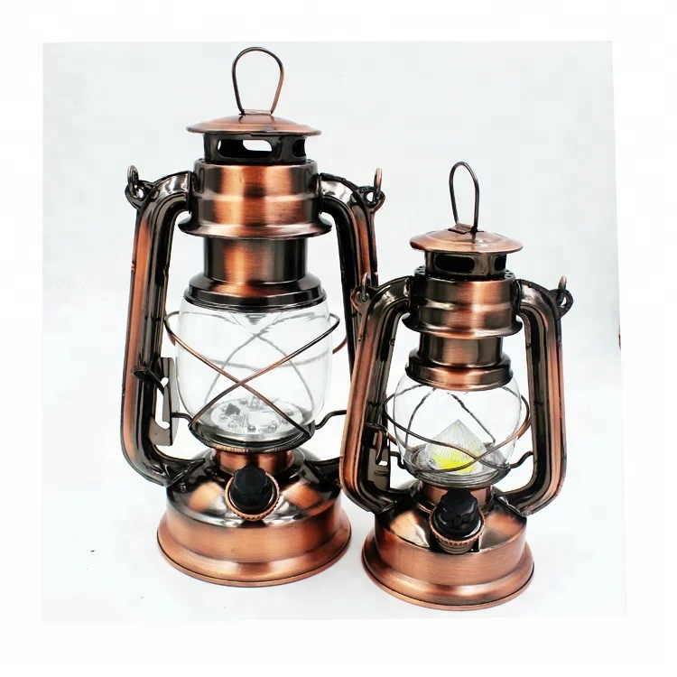 New antique oil lamp hurricane lantern led hurricane lantern for indoor and outdoor decorative