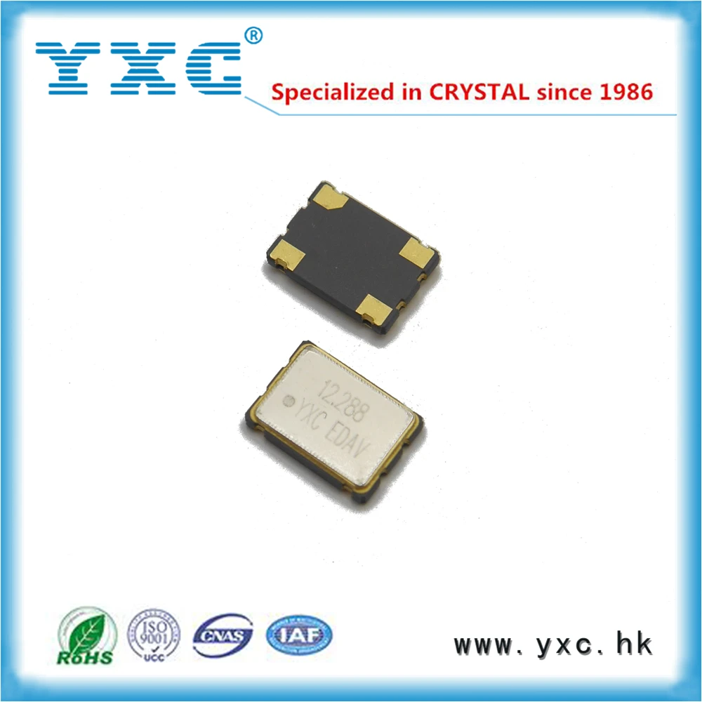 12.288 МГц 3.3 В 20ppm кварцевый генератор 4 P SMD 12.288 МГц cmos осциллятора
