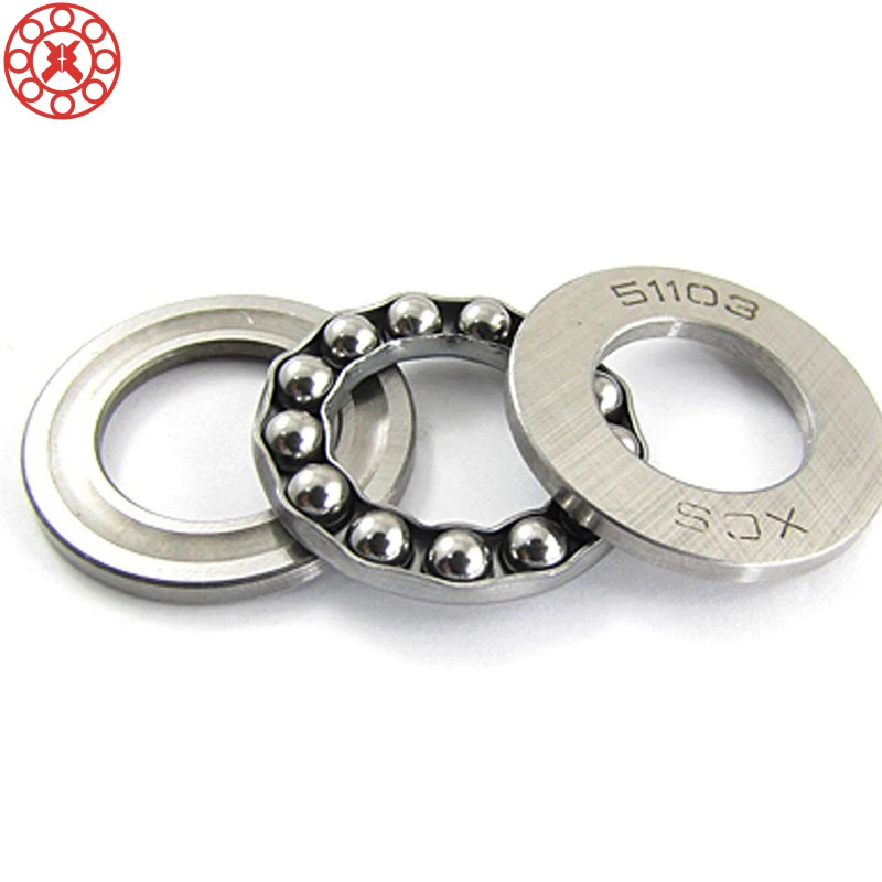51103 Axial Bearing Thrust Ball Bearing sizes 17*30*9mm
