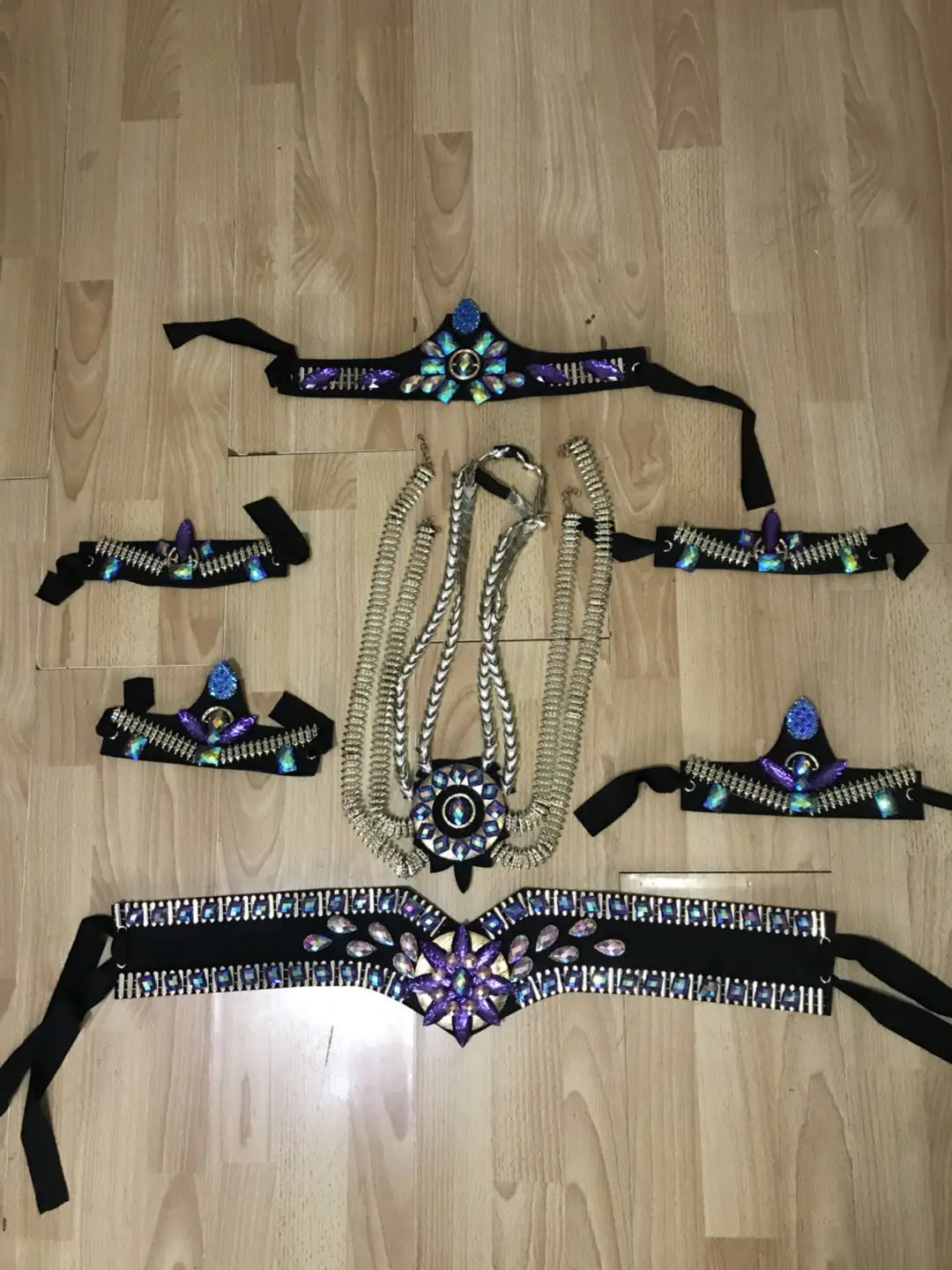 Handmade Customized Carnival Costumes Male Wear Samb Costume Western Wear Costume