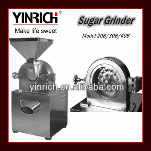 sugar grinding machine