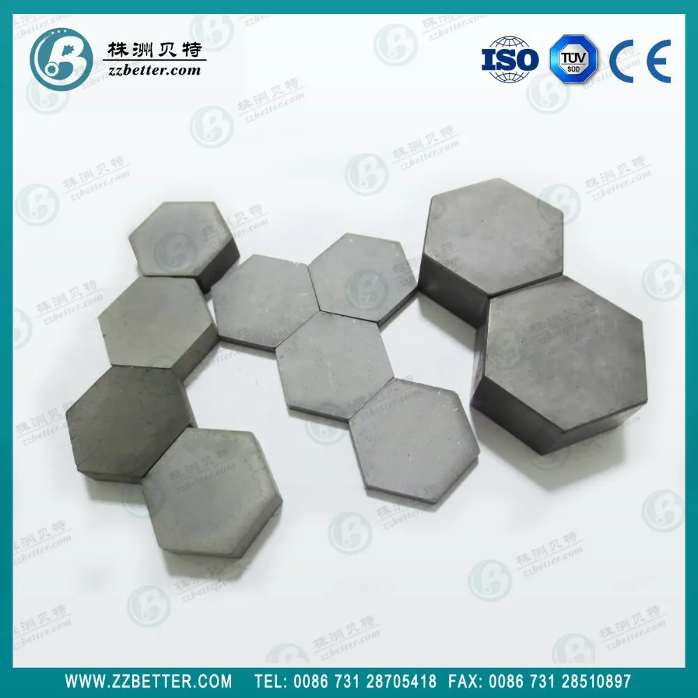 
Silicon Carbide Ceramic Bulltproof Hexagon bulletproof piece 