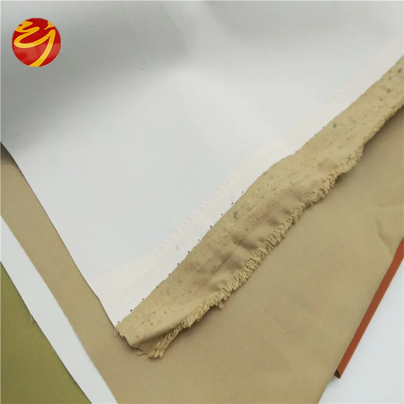 
Low Price 3 Pass Coating Fire Resistance Blackout Fabric For Making Curtains 