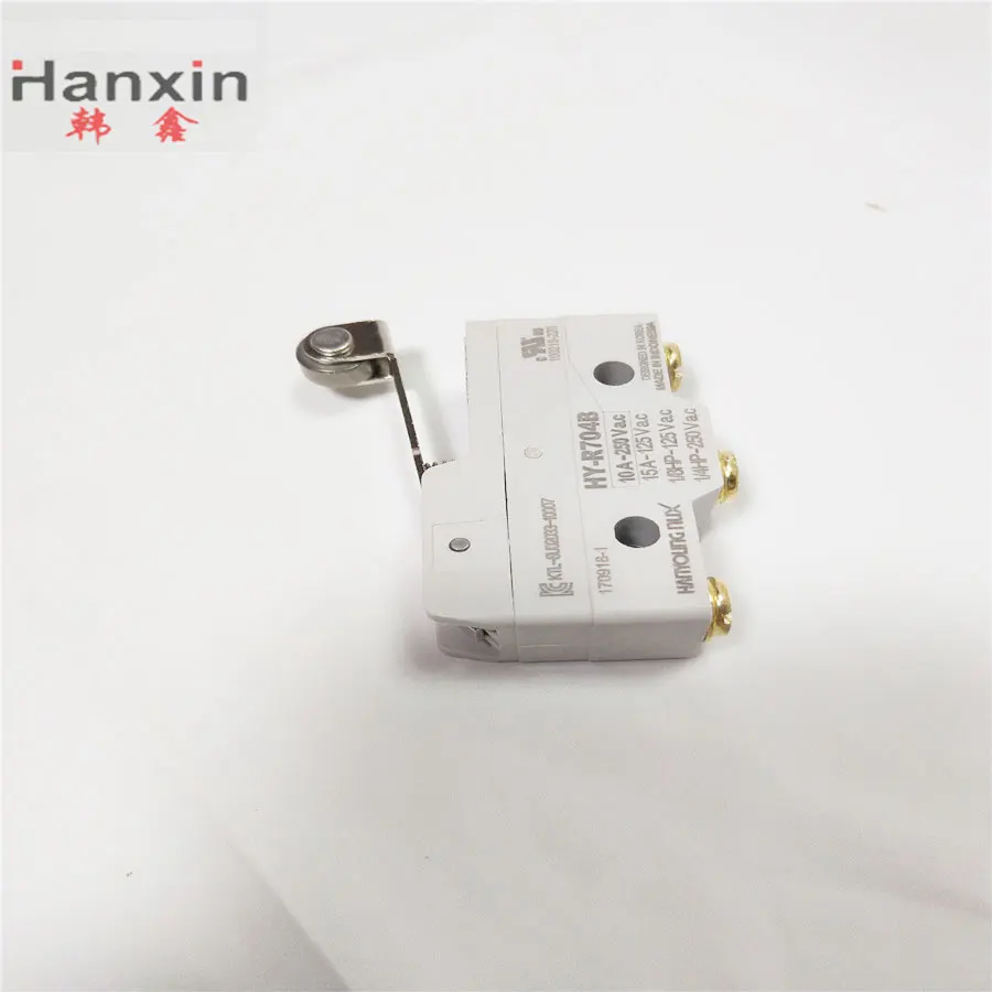 Korea  Hanyoungnux  Mini micro switch with lever  HY-R704B