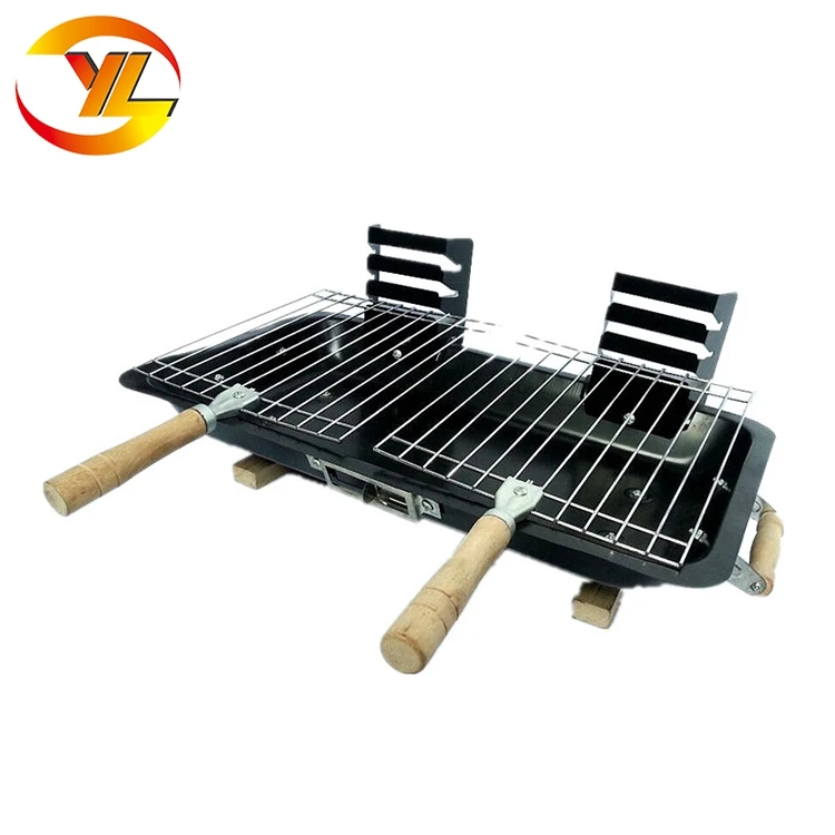 Portable Steel simple barbeque commercial japanese indoor hibachi grill