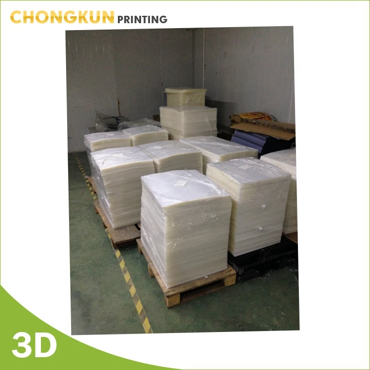 100% eco-friendly PP/PET 3d lens sheet