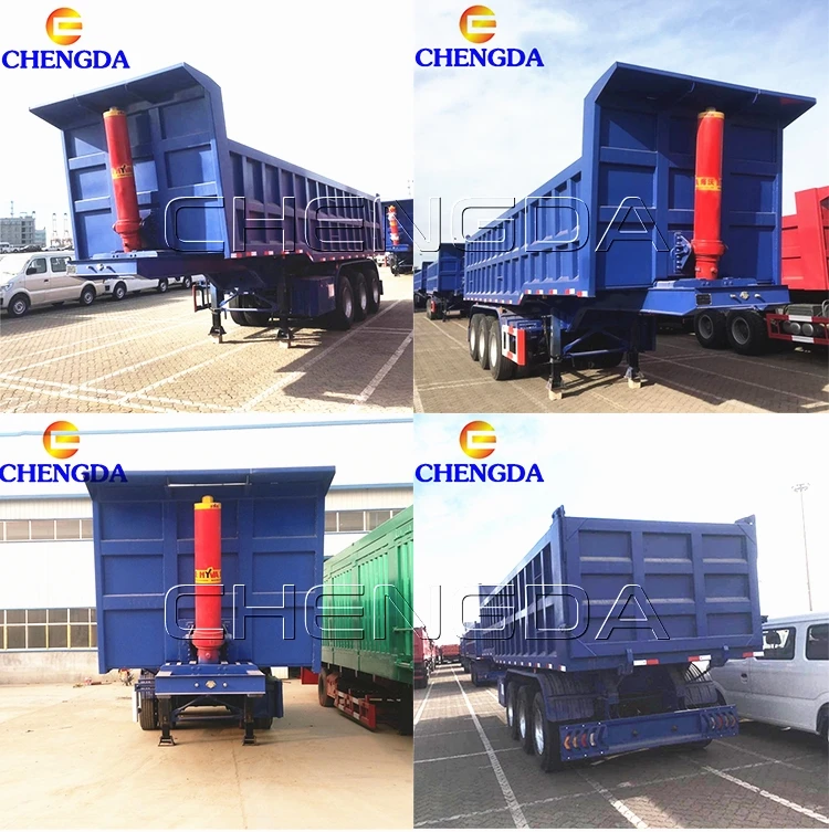 60ton 3 оси прицепа