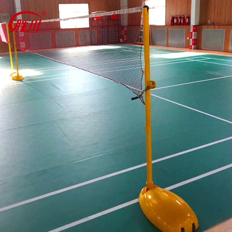 
Cheap Steel Pipe Movable Outdoor Portable Badminton Pole For School 