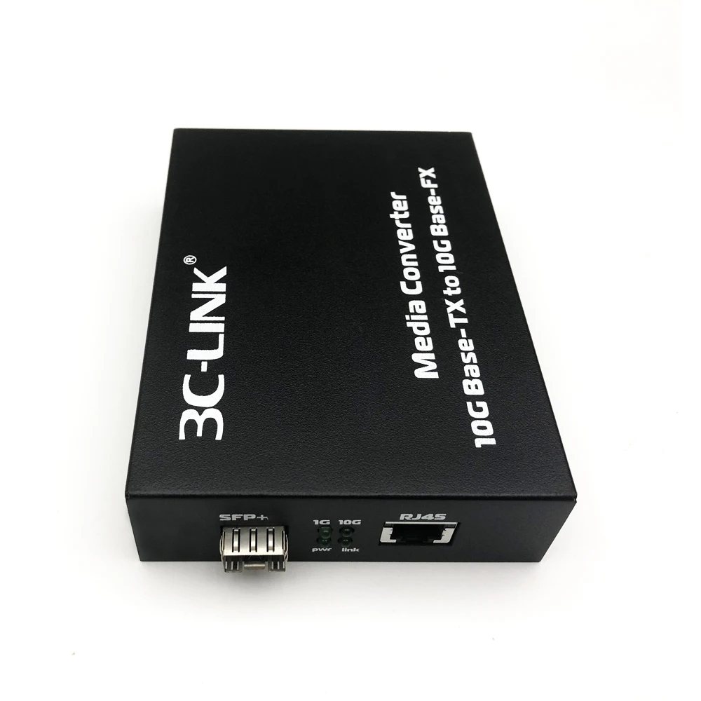 Standalone type fiber optic to rj45 media converter 10g media converter SFP modul media convertors