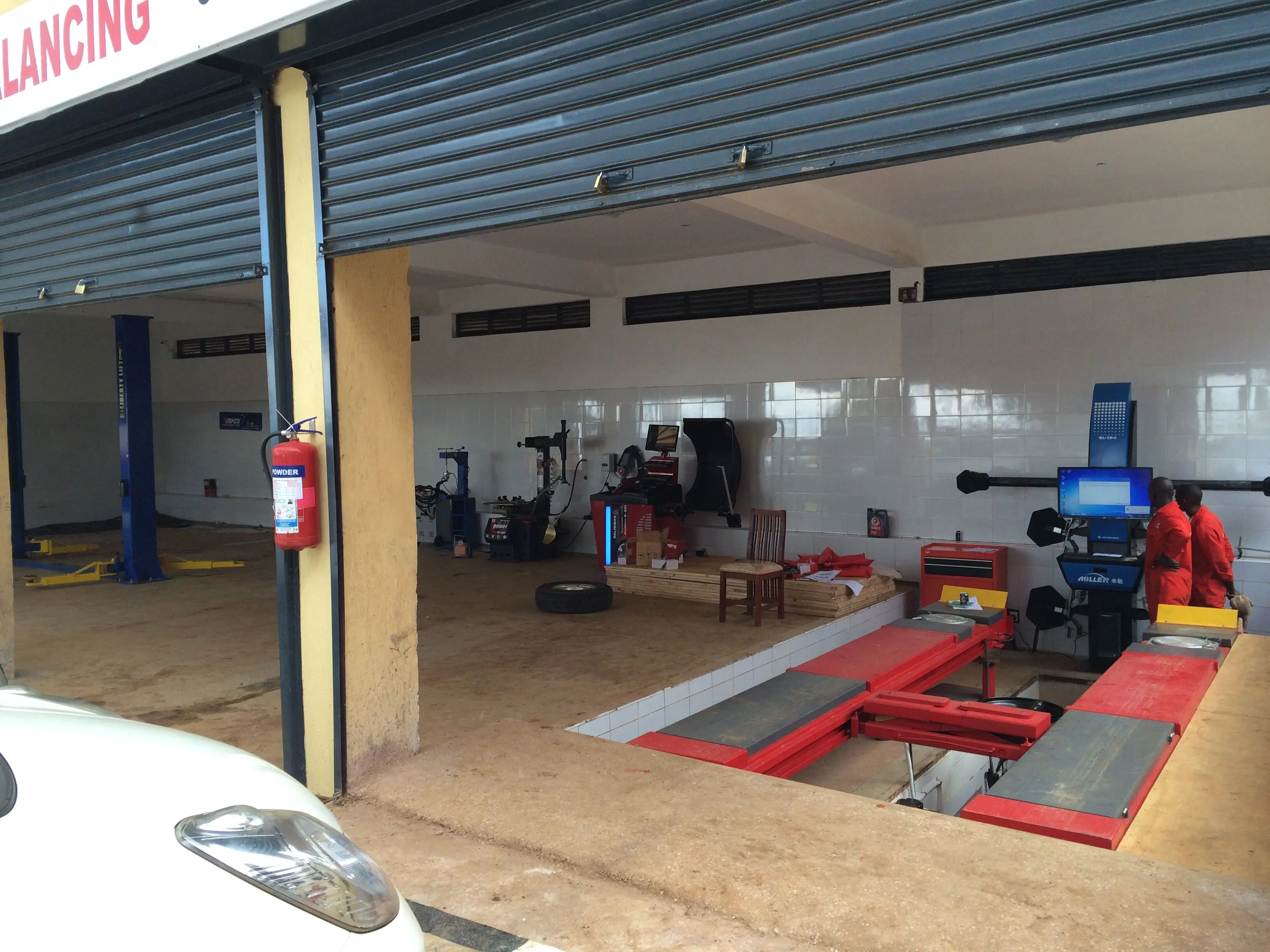 Miller higher accuracy 3D Wheel alignment for auto repair machines