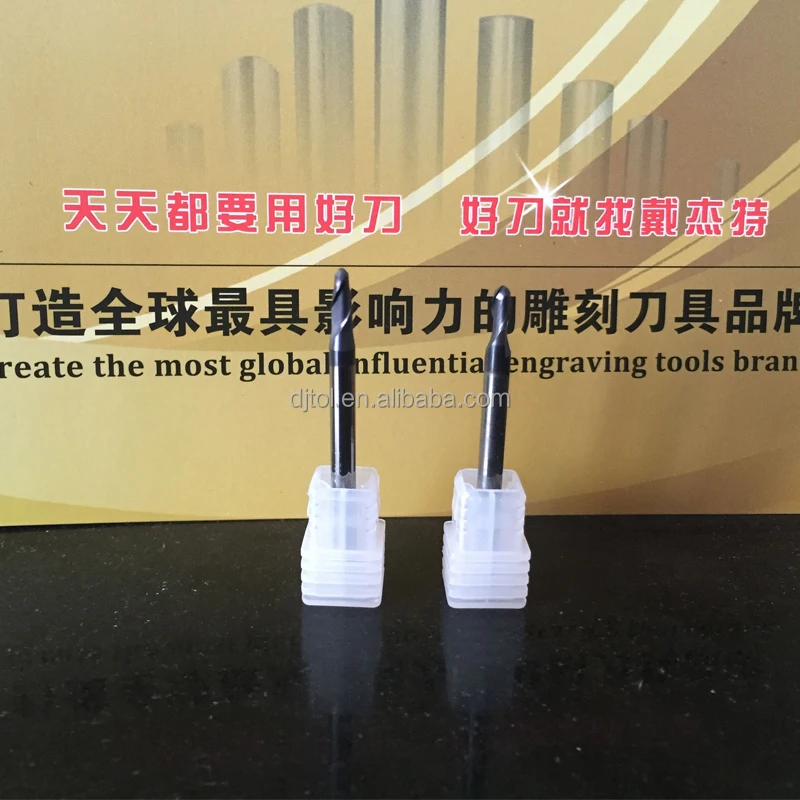 DOUBLE FLUTES SPIRAL BALL END MILLS (A series)