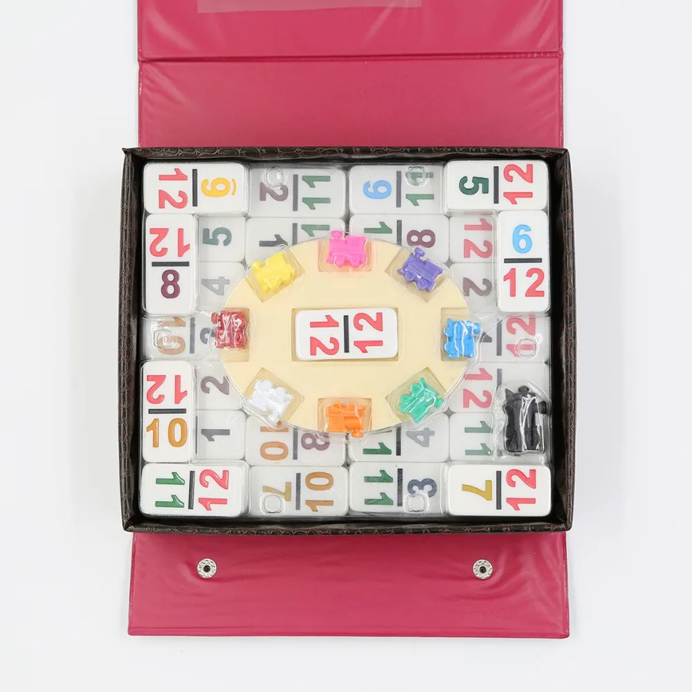 Domino games manufacturers Domino blocks double 12 Mexican train dominoes