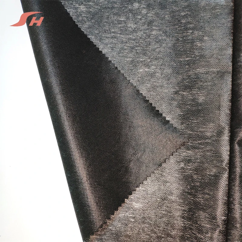 
Factory supply cheap adhesive fusing clothing garment nonwoven interlining huzhou 