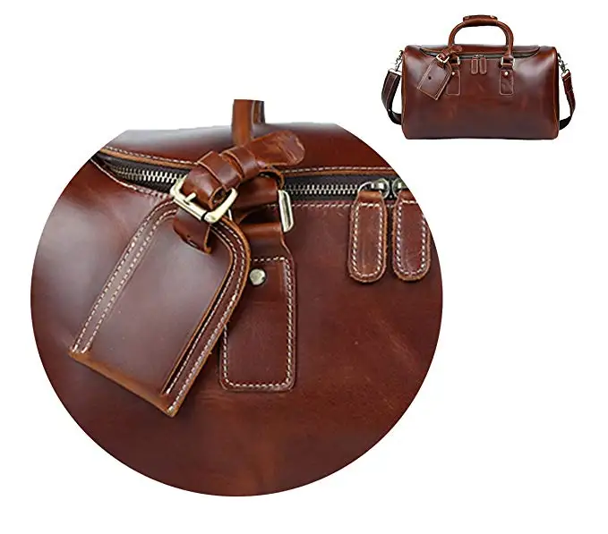 Genuine Leather Luggage Bag Tags Travel ID Bag Tag Airlines Baggage Suitcase Labels