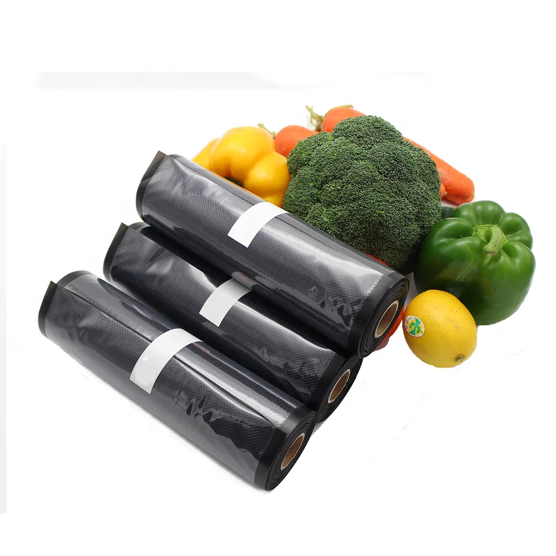 
Custom black large vacuum plastic compression storage packaging bag 