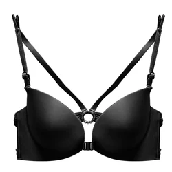 Women Invisible Lingerie Belt Cross Shoulder Sexy Back Straps Bra