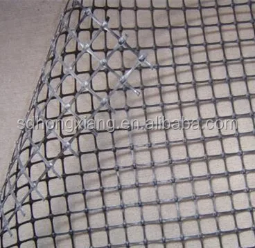 
PP uniaxial plastic geogrid for road reinforcement 