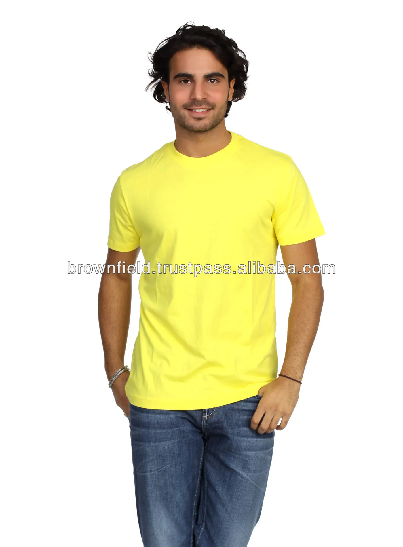 Super Soft 100% Combed Cotton Dry Fit OEM Customized Slim Fit Manufacturers In Bangladesh Sports Gym T-Shirt