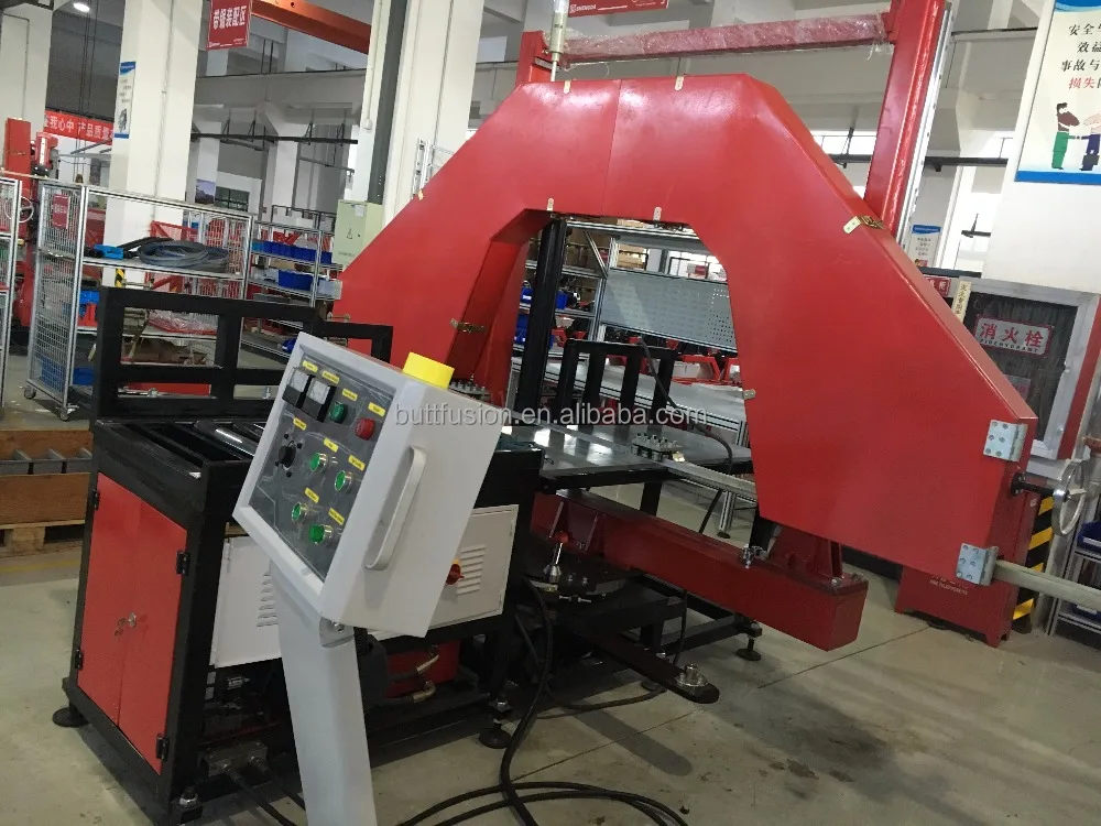 
factory supply SJC630 HDPE pipe band saw cutter 