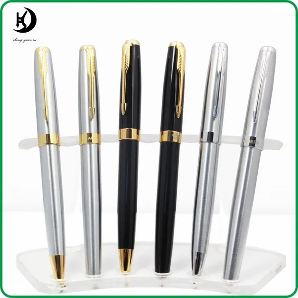 Luxury souvenir exquisite classic pen baoer 388 custom logo advertising high quality metal fountain pen