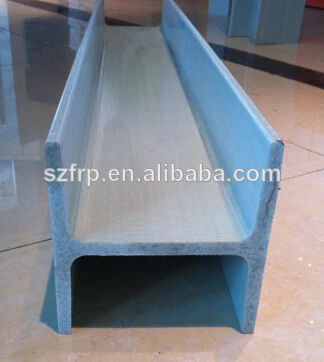 pultruded FRP H beam/fiberglass H beam (factory)