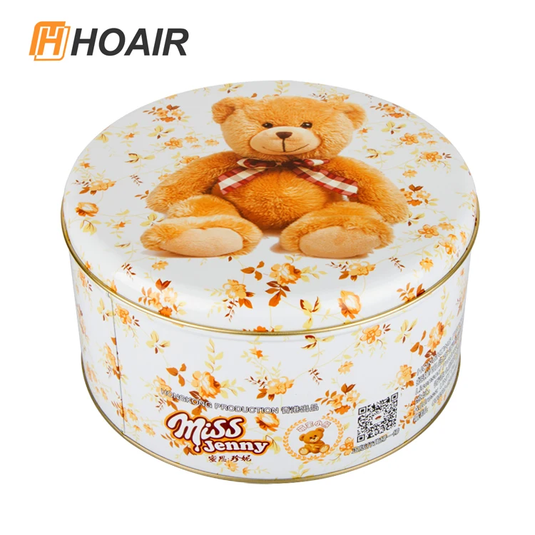 Empty High Quality Custom Tin Cans Metal Tin Can for Candle Tin Box Gold Cosmetic Food PVC Mirror Cookie Tinplate AI or PDF