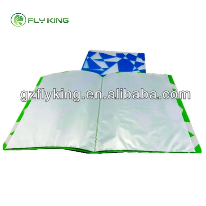 
A4 plastic 60 pocket clear plastic folders sheet clear folder 