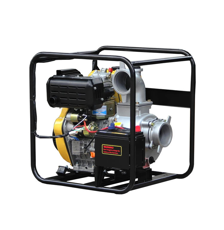 4 inch Air-cooled electric start irrigation diesel water pump for sale