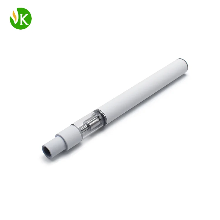 Custom logo 0.5ml glass tank ceramic coil cartridge 400mah disposable vape pens