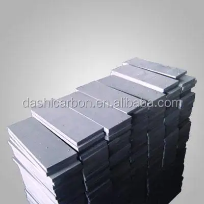 high purity high density low ash content graphite plate for aluminum products as baffle