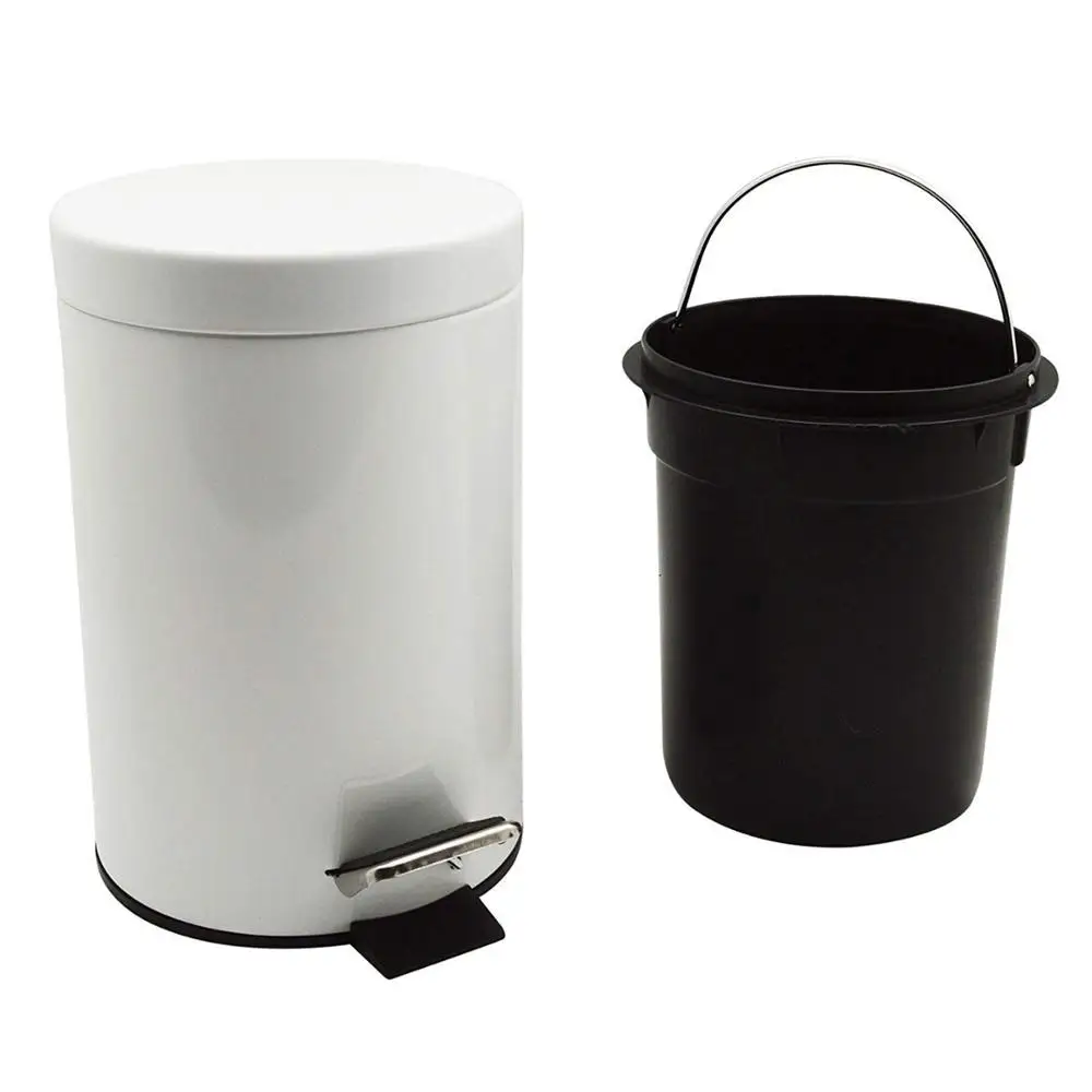 Hotsale Stainless Steel 3 Litre Pedal Bin With Plastic Inner Bucket