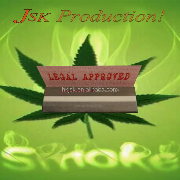 
Custom Smoking Rolling Paper Cigarette OEM Pure Hemp Unbleached Brown Rice Tobacco Hand Rolling Paper 