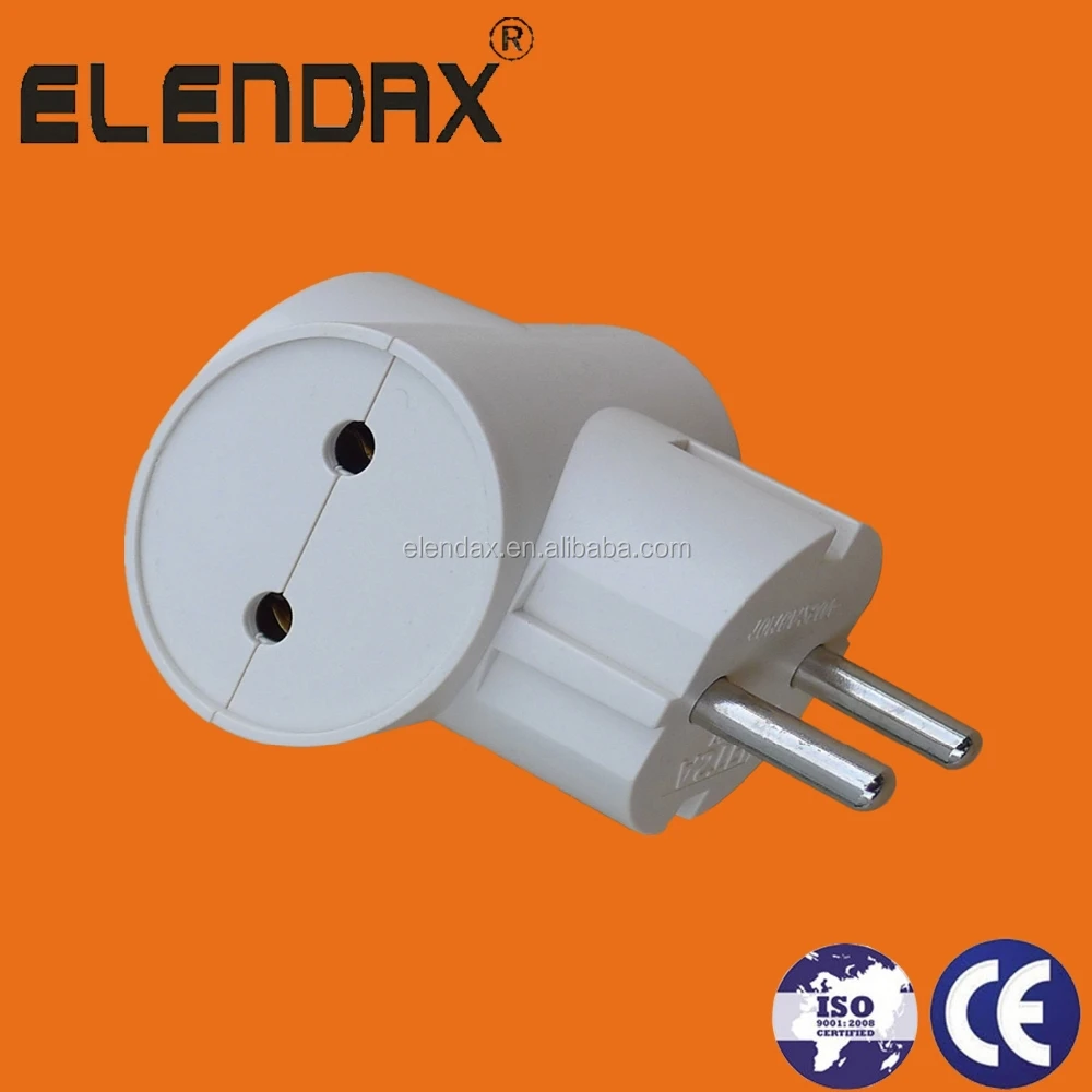 Европейский стандарт питания электрическая розетка адаптер ( P7032 )