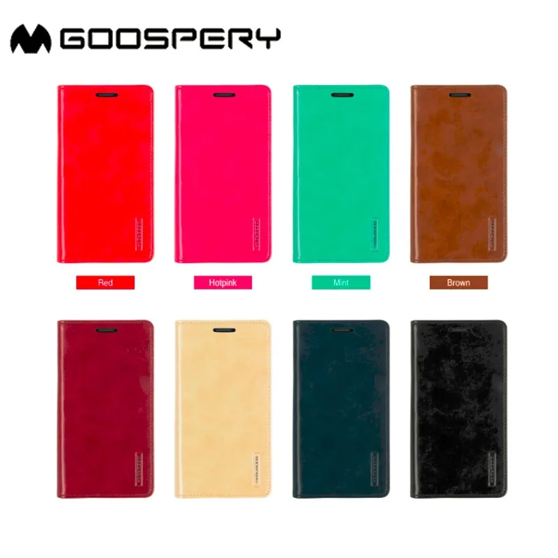 GC original mercury goospery wallet flip leather mobile phone case