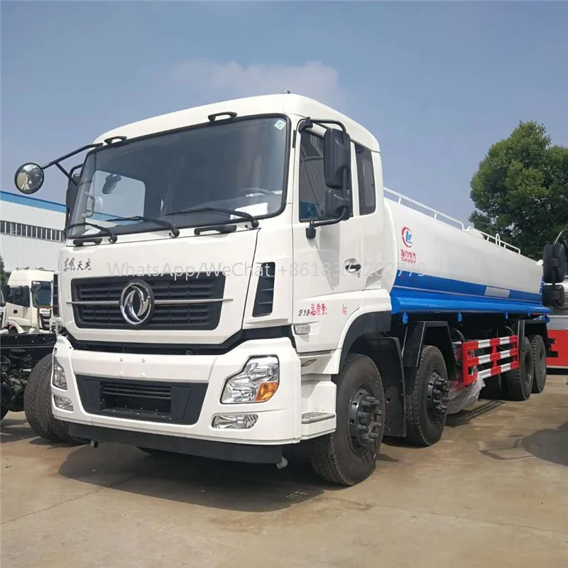 Heavy duty Dongfeng 8x4 drinking water supply 25000 - 35000 liter water tank truck
