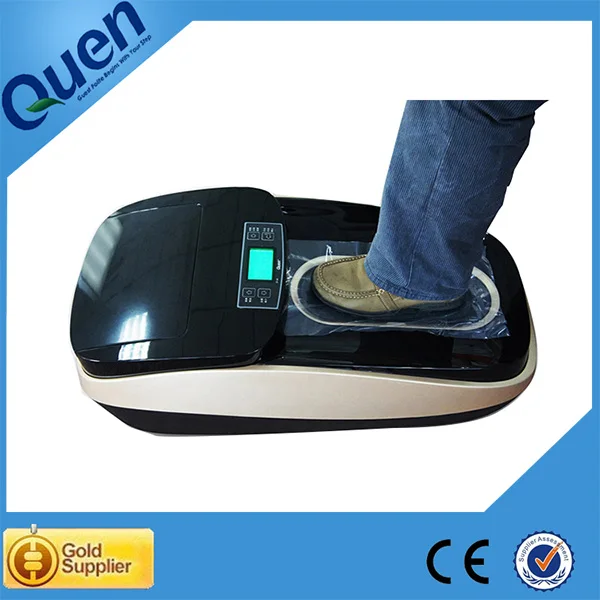 Automatic shoe cover machine for real estate