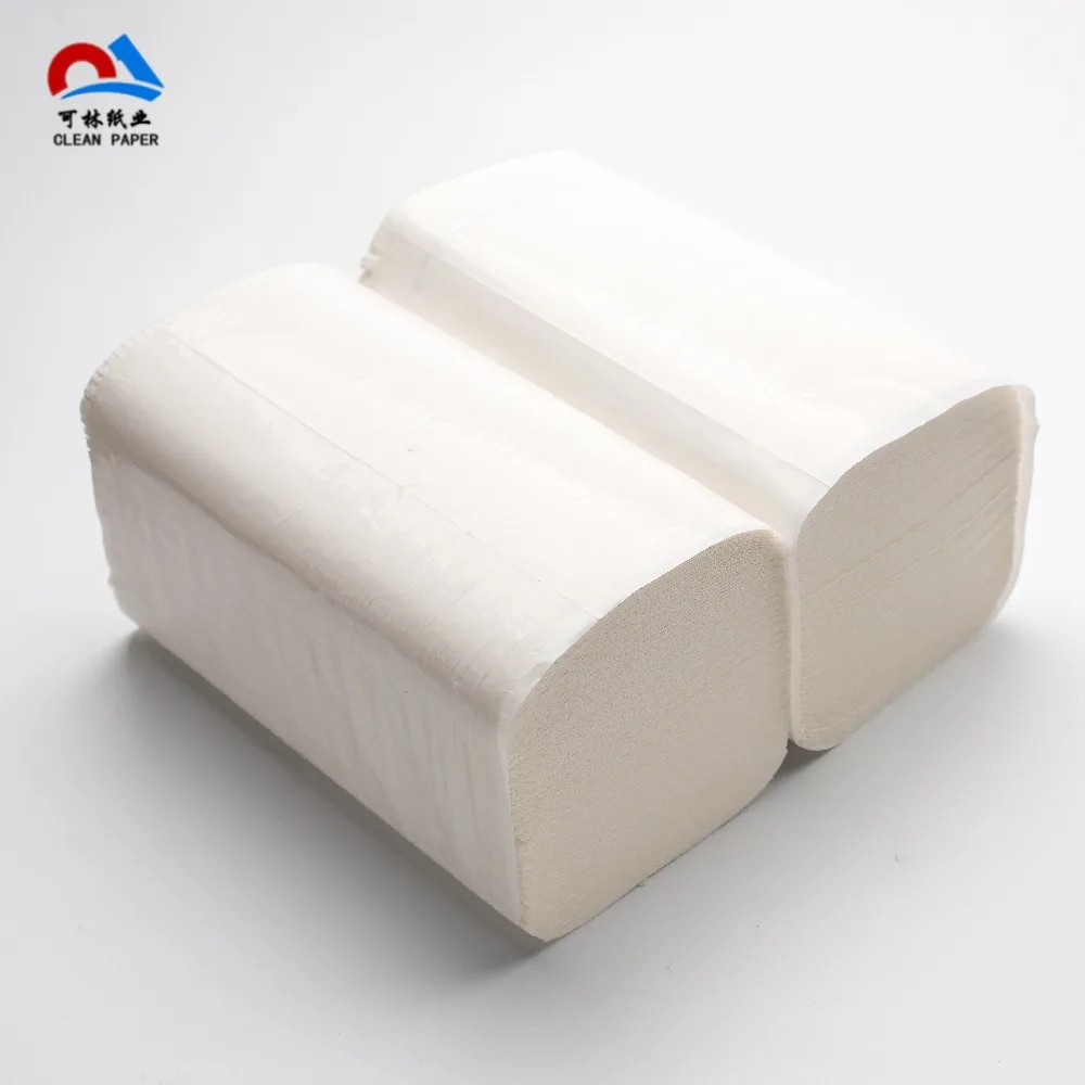 Cheapest price multi fold good quality embossed paper hand towel, hand tissue paper, N Fold towel paper tissue