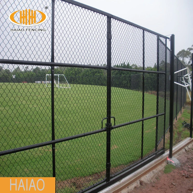 Used 5 foot plastic coated chain link fence for sale