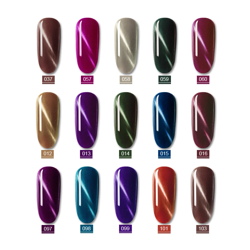 Magnetic uv gel polish UV LED crystal nails uv gel cat eyes gel nail polish