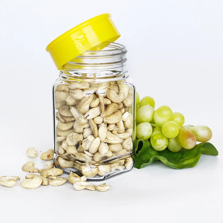 400ml 700ml New Type Food Industrial Coffee Packing Glass Jar with Plastic Lid for Coffee Beans Storage