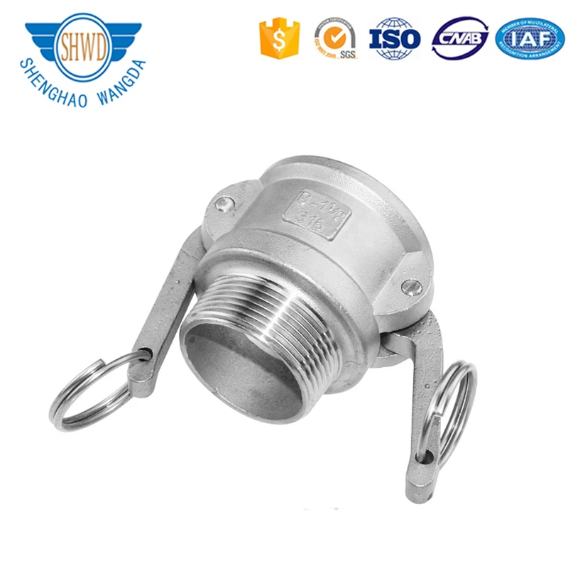 Wholesale Cheap Price 304/ 316 Stainless Steel Hose Quick Coupler Camlock Couplings