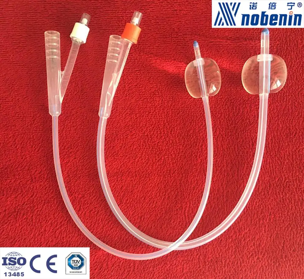 
disposable 2 way silicone foley catheter and suprapubic catheter 