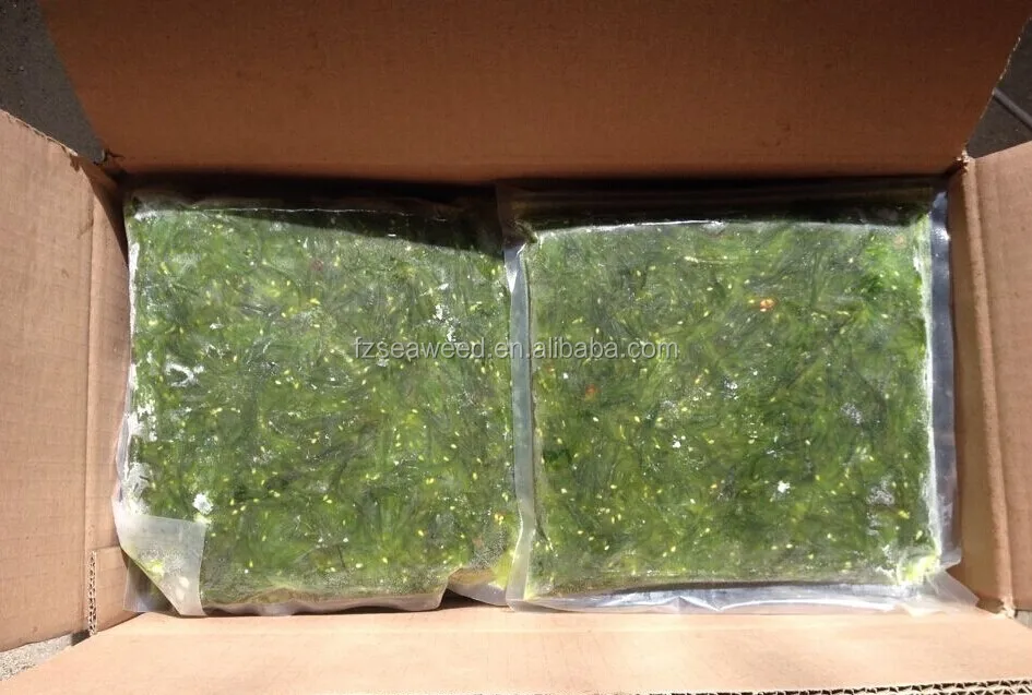 Hot Sale Frozen Seaweed Salad Hiyashi Wakame for Sushi Restaurant