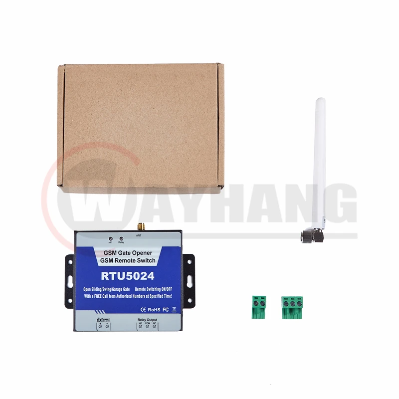 Wireless GSM Remote Relay Switch Garage Door Automatic Sliding Gate Opener with a Free Charge Call