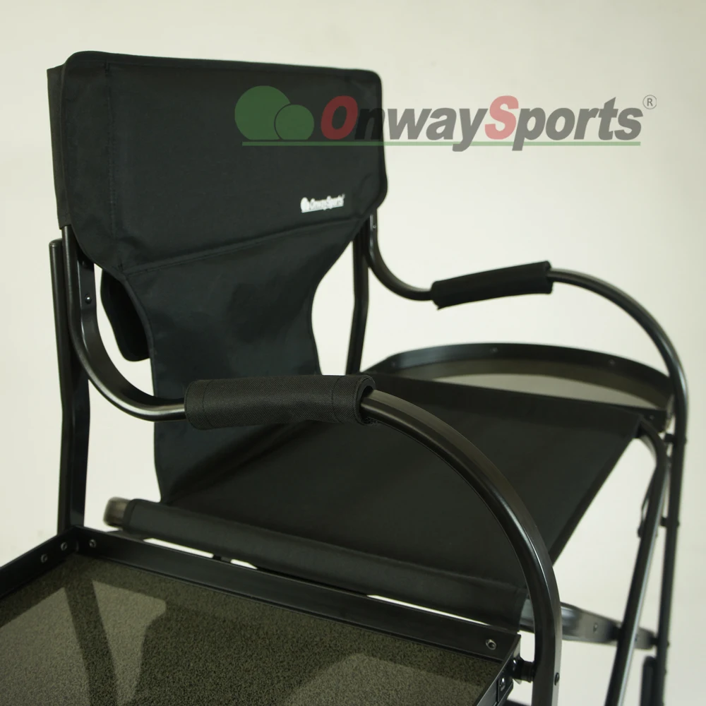 Factory price portable aluminium outdoor custom makeup artist chair