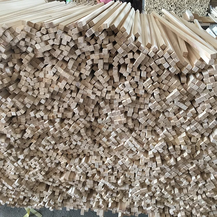 Cheap high quality natural color decorative wood strip