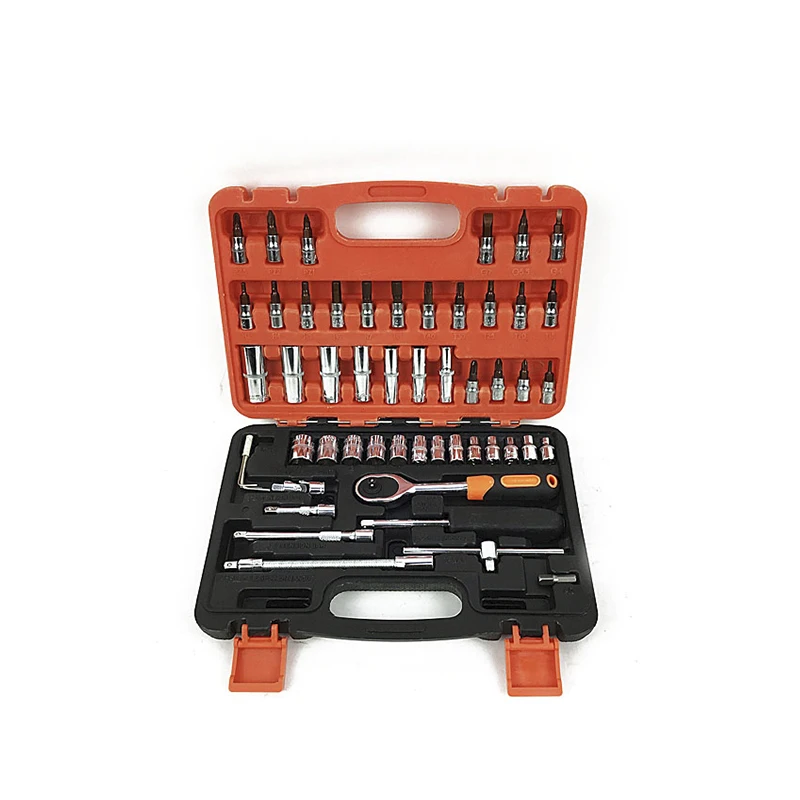 53pcs Wholesale Mechanical Socket Spanner Set Tool Boxes