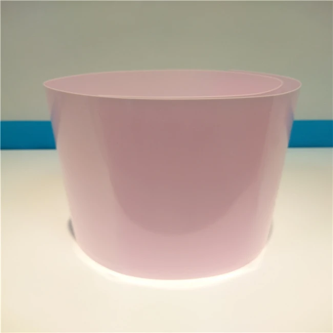 Rigid Transparent Super Clear PVC Film for UV Printing