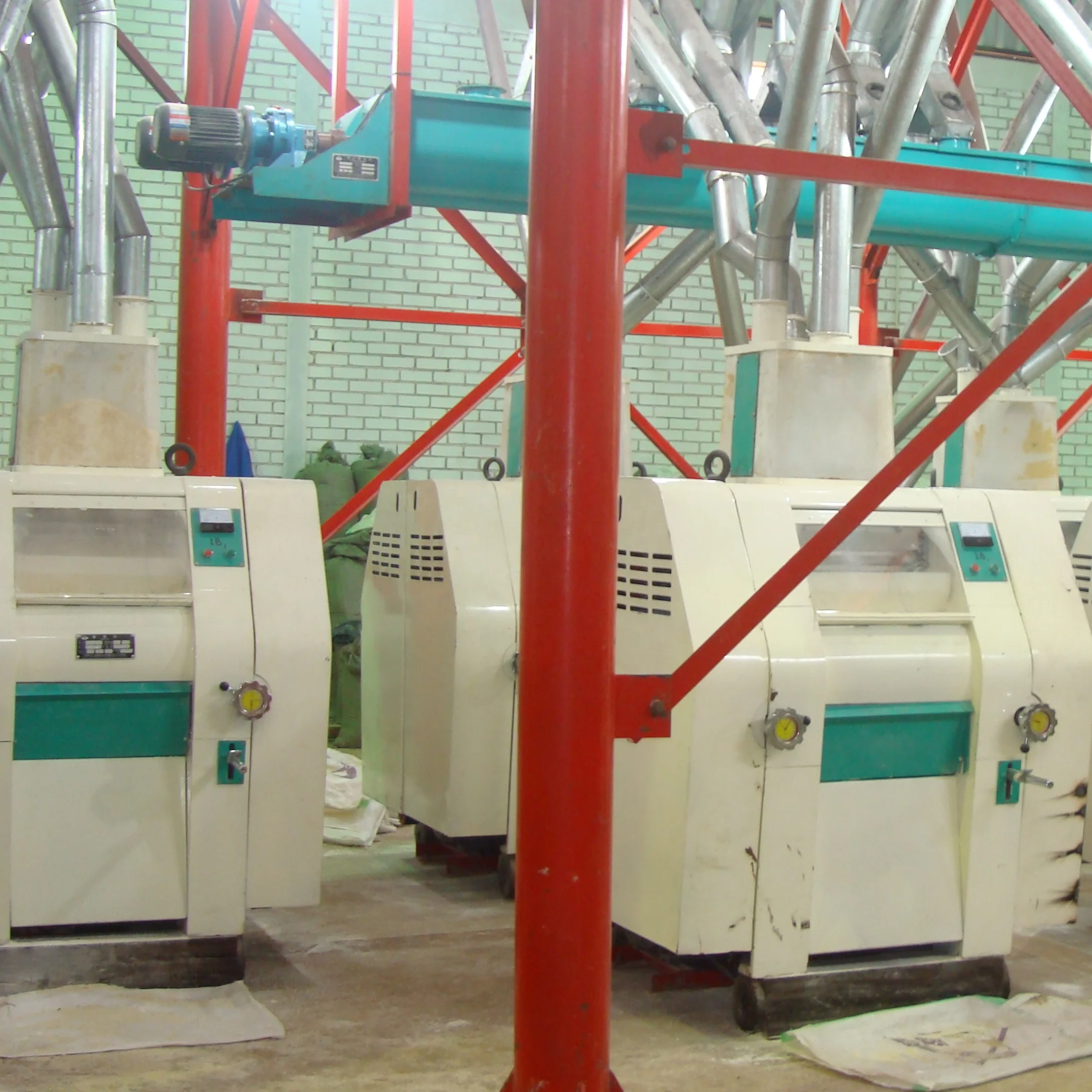 220tpd produce high quality wheat flour five floor style and steel frame style large wheat flour milling machine